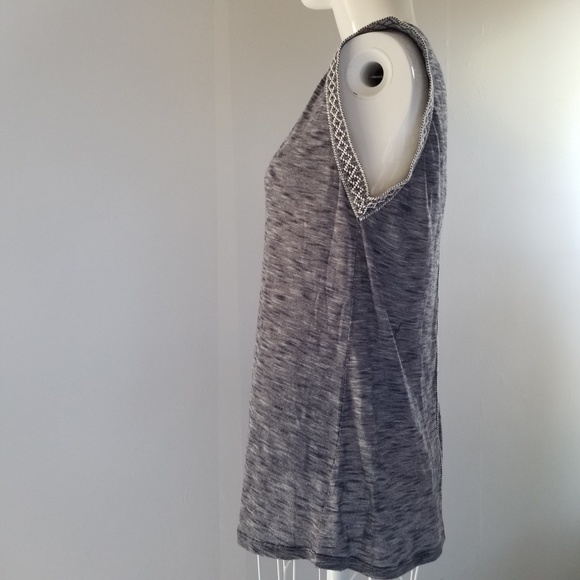 Anthropologie W5 small tank tribal embroidered - Picture 5 of 7